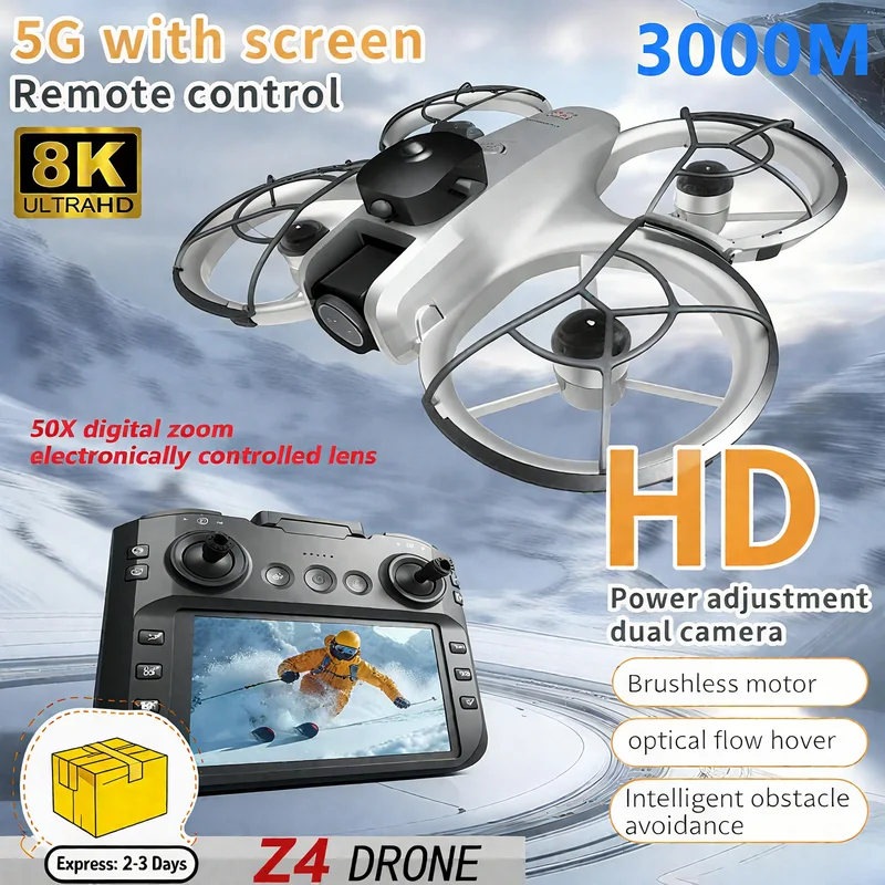 Nuevo Dron MINI Z4 4K Profesio - Drone Camera With Gimbal reseña y precio