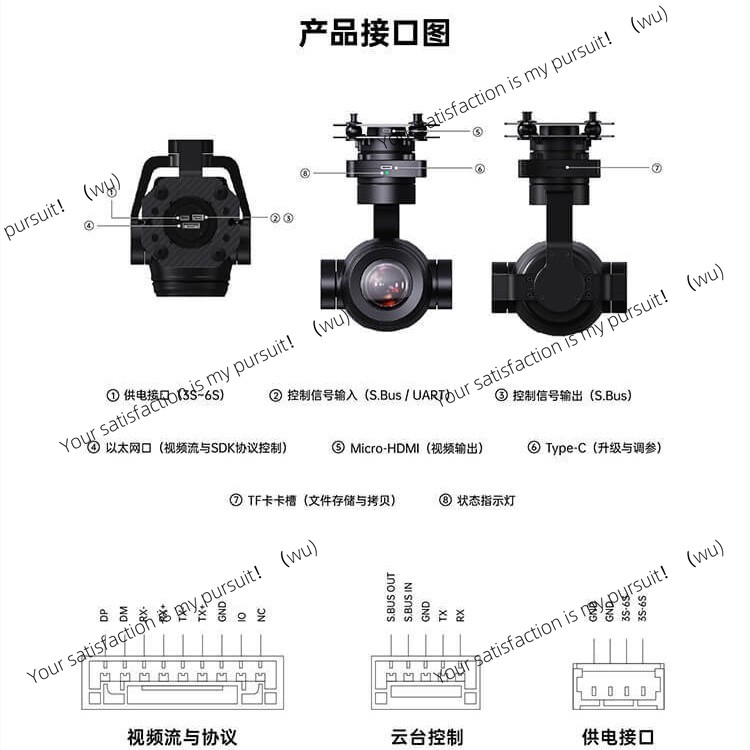 Cámara con Gimbal y Zoom Híbri - Drone Camera Thermal reseña y precio